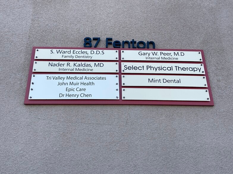 More Photos Of 87 Fenton St, Livermore Medical For Lease
