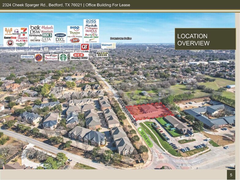 More Photos Of 2324 Cheek Sparger Rd, Bedford Office For Lease