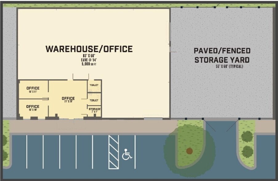 More Photos Of 9600 Ploof Rd SE, Leland Industrial For Lease
