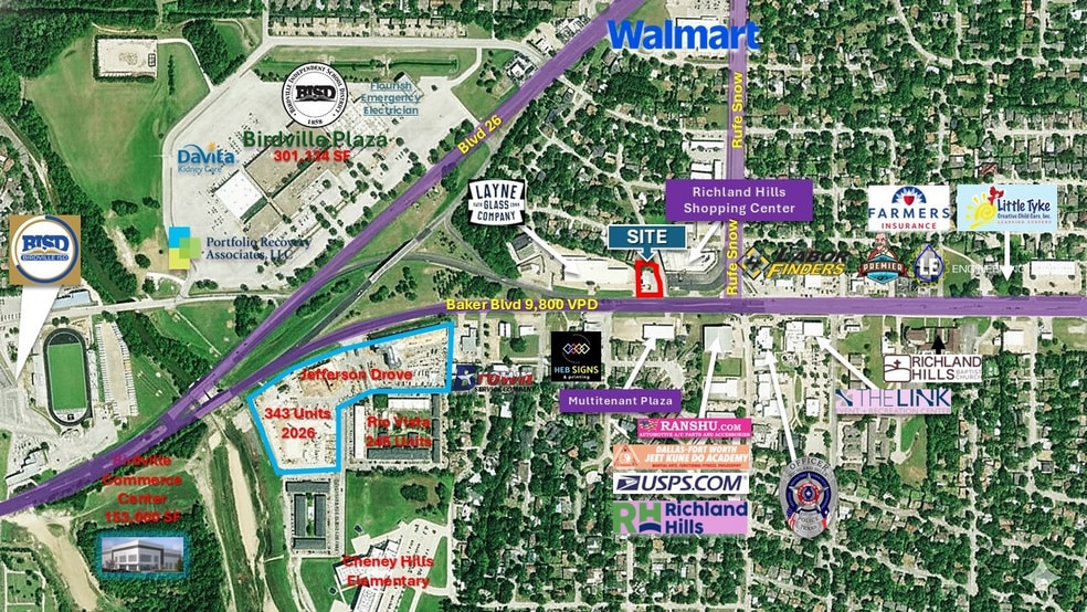 More Photos Of 6557 Baker Blvd, Richland Hills Light Distribution For Sale