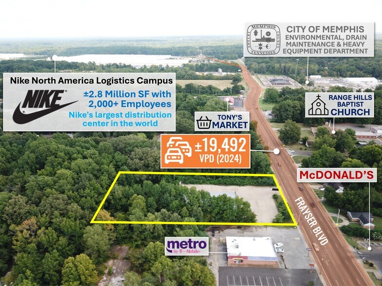 More Photos Of 2704 Frayser Blvd, Memphis Freestanding For Sale