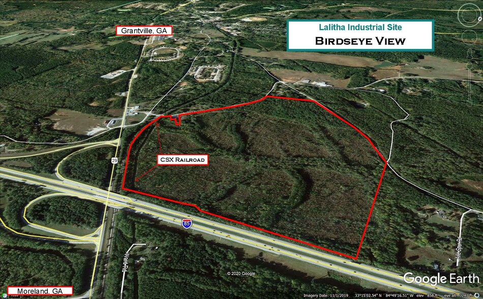 More Photos Of US Route 29 & Interstate 85, Grantville Land For Sale