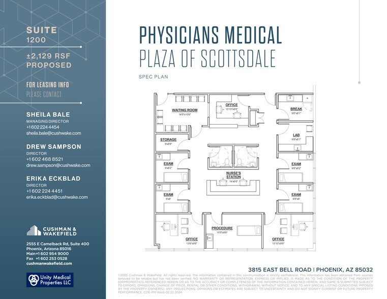 More Photos Of 3815 E Bell Rd, Phoenix Medical For Lease