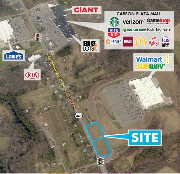 Primary Photo Of Blakeslee Boulevard Dr E, Lehighton Land For Sale