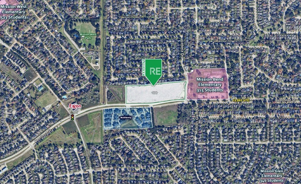 More Photos Of 16500 Beechnut St, Houston Land For Sale