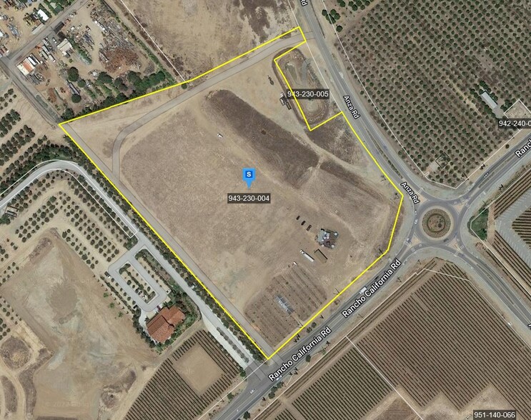 Primary Photo Of Rancho California Rd @ Anza, Temecula Land For Sale