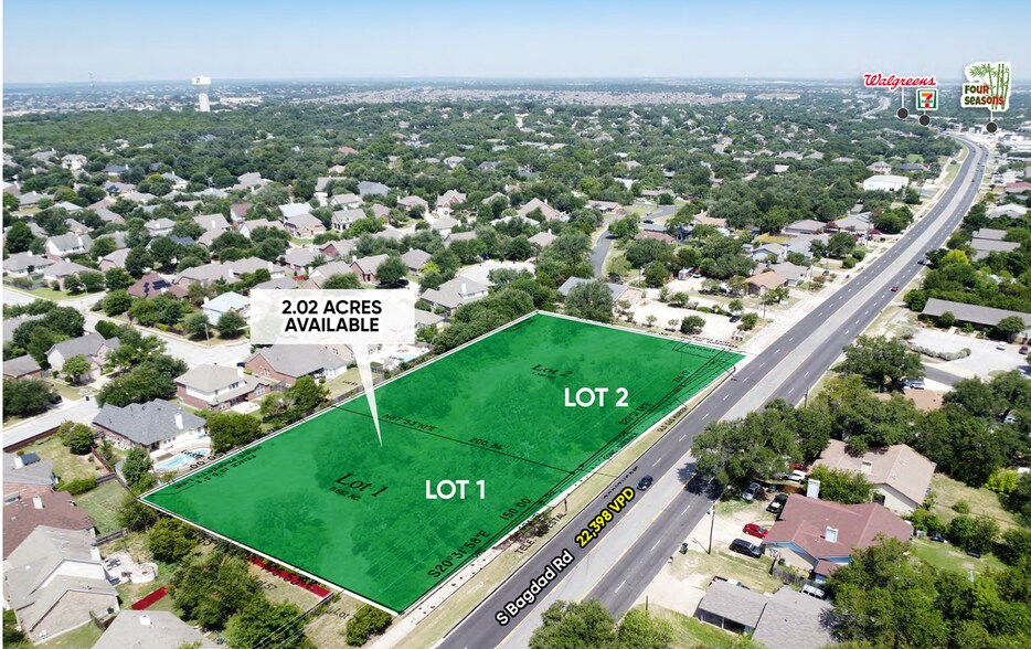 More Photos Of 2505 & 2509 Bagdad Rd, Leander Land For Sale