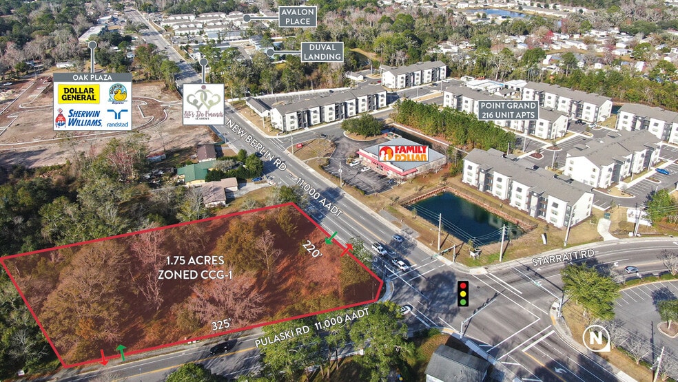 Primary Photo Of 940 New Berlin Rd, Jacksonville Land For Sale