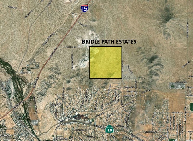 Primary Photo Of Bridle Path, Apple Valley Land For Sale