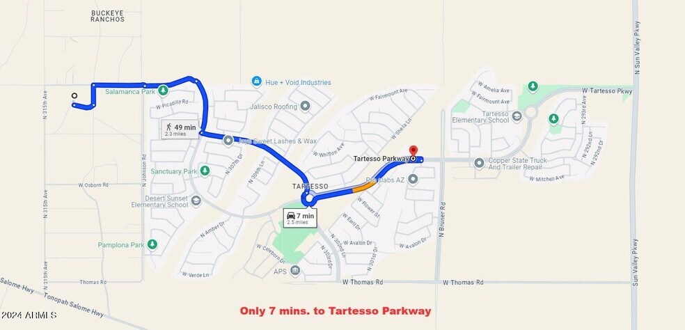 More Photos Of 315th & Indian School Road -- Lot 1 Tonopah ave, Tonopah Land For Sale