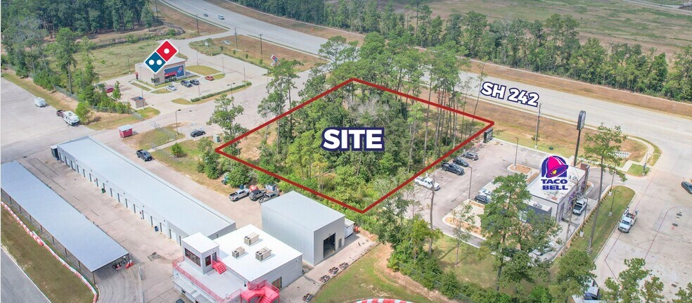 Primary Photo Of SWQ TX-242 & Speed St, New Caney Land For Sale