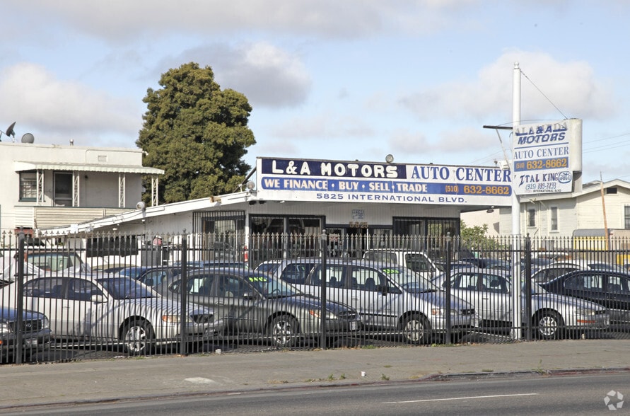 More Photos Of 5825 International Blvd, Oakland Auto Dealership For Sale