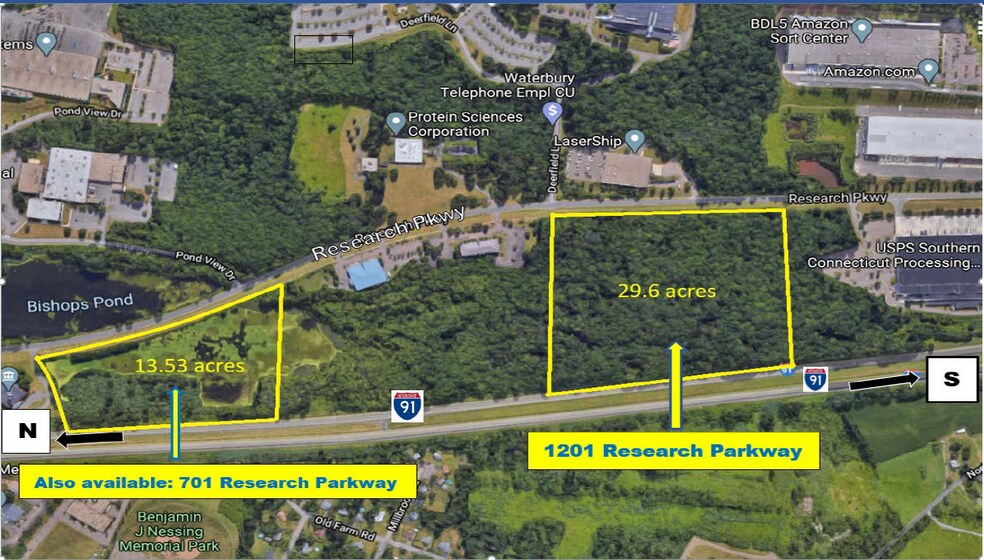 More Photos Of 1201 Research Pky, Meriden Land For Sale