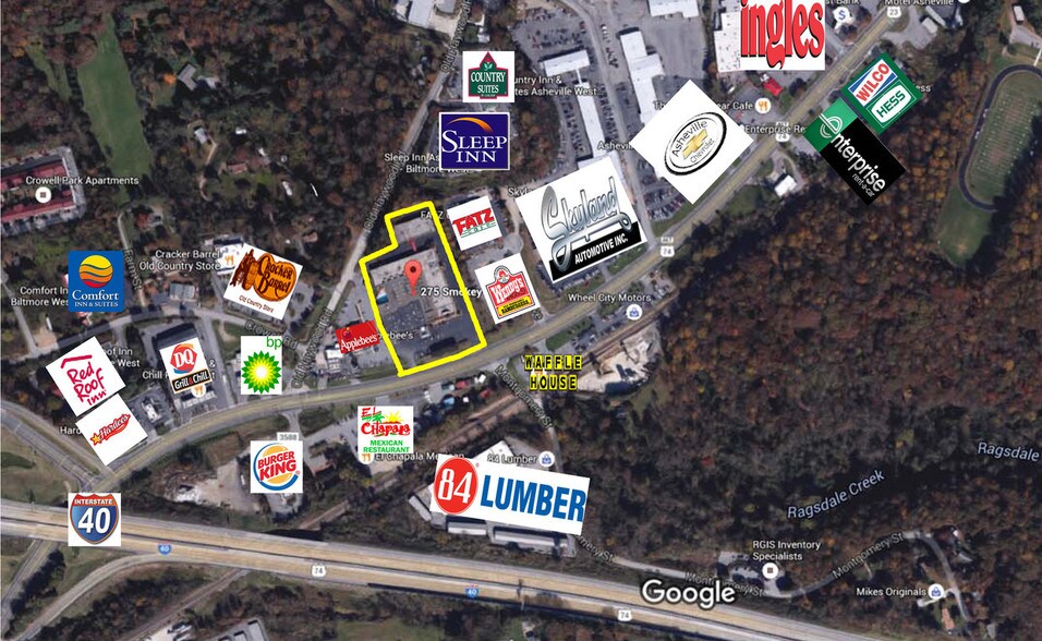 More Photos Of 275 Smokey Park Hwy, Asheville General Retail For Lease