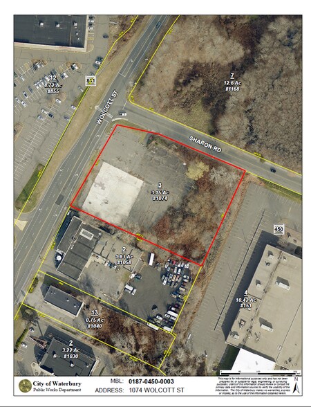 More Photos Of 1074 Wolcott St, Waterbury Land For Sale