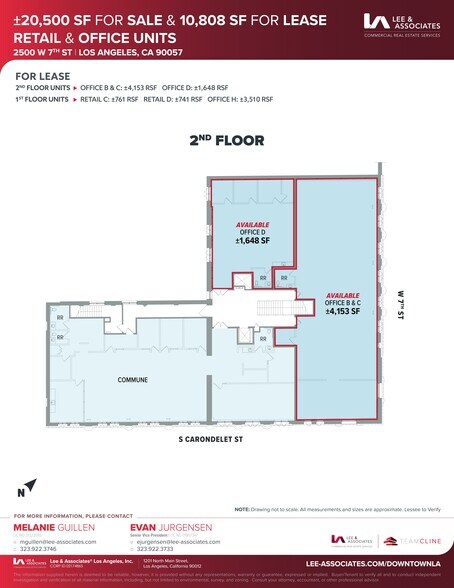 More Photos Of 2500 W 7th St, Los Angeles Office For Sale