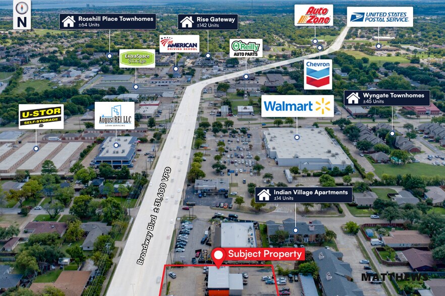 More Photos Of 3909 Broadway Blvd, Garland General Retail For Sale