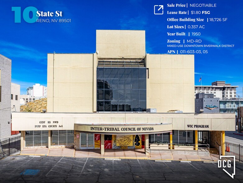 More Photos Of 10 State St, Reno Office For Sale