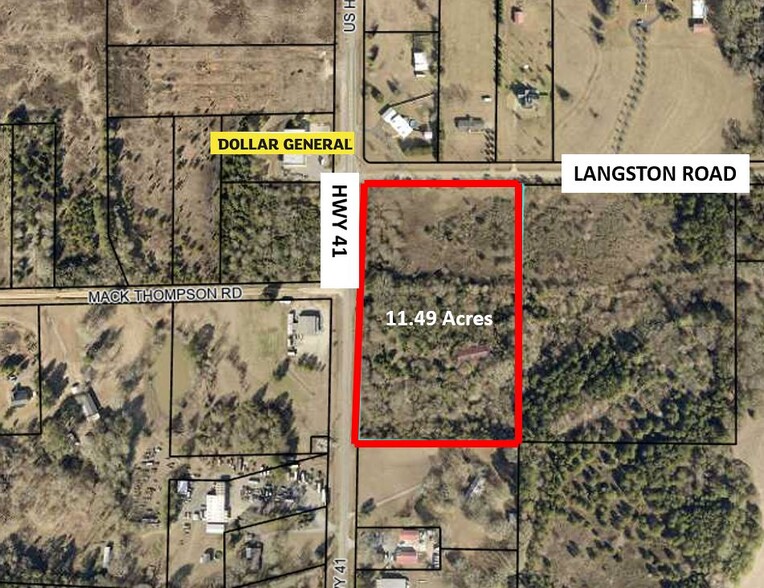 Primary Photo Of 0 Highway 41 and Langston, Perry Land For Sale