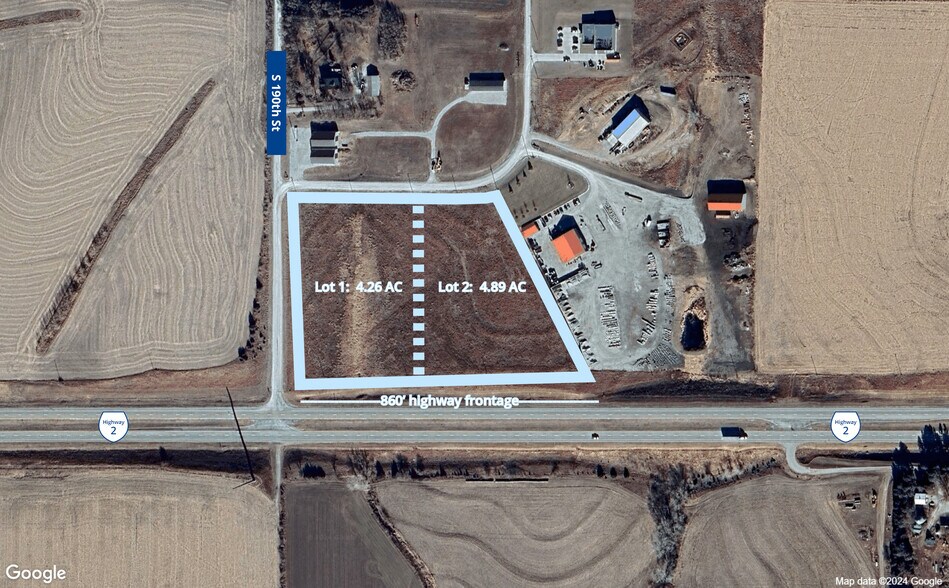 Primary Photo Of NEC 2 & South 190th St hwy, Bennet Land For Sale
