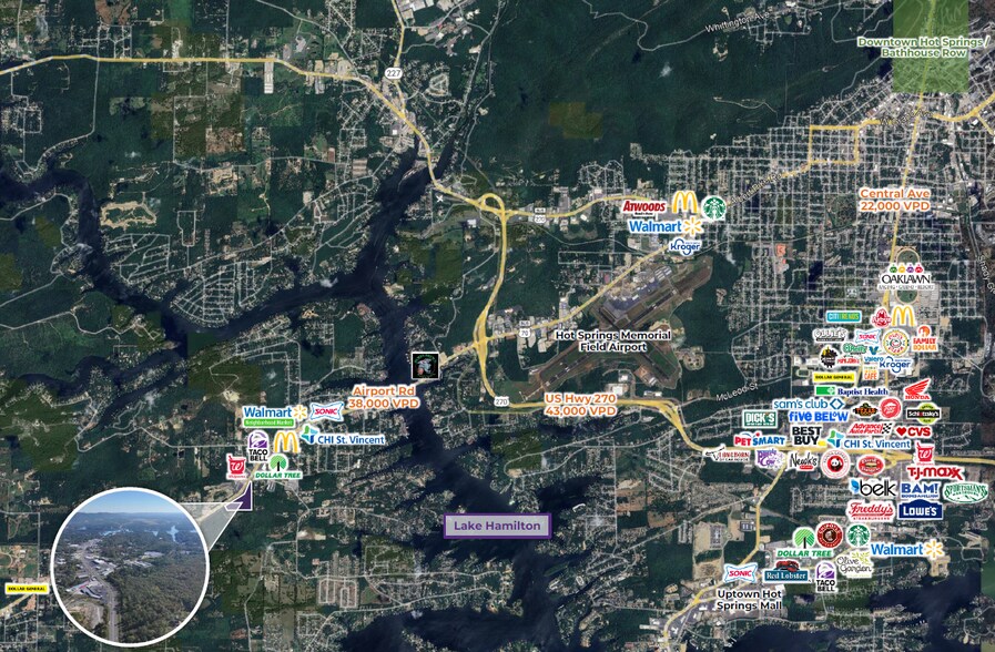 More Photos Of 00 Airport Rd, Hot Springs National Park Land For Sale