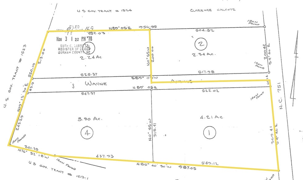 More Photos Of 8200 NC-751, Durham Land For Sale