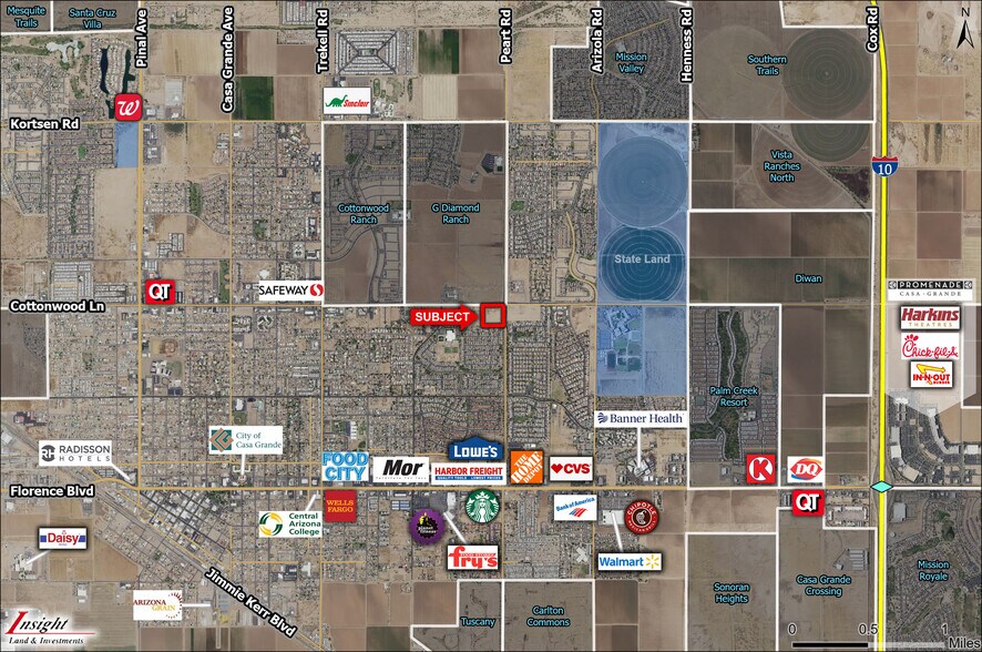 More Photos Of Cottonwood Ln & Peart Rd, Casa Grande Land For Sale