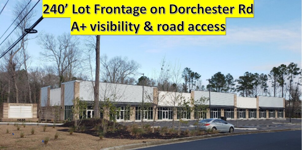 More Photos Of 8636 Dorchester Rd, North Charleston Storefront For Lease