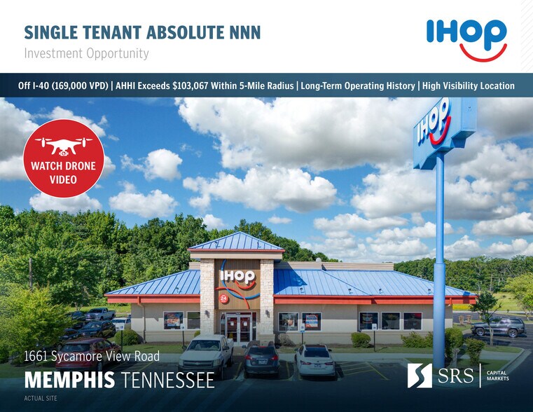 Primary Photo Of 1661 Sycamore View Rd, Memphis Restaurant For Sale