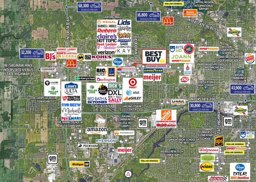 More Photos Of 5216 W Saginaw Hwy, Lansing Freestanding For Lease