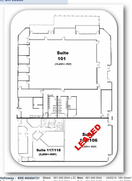 More Photos Of 340 E Avenue I, Lancaster Medical For Lease