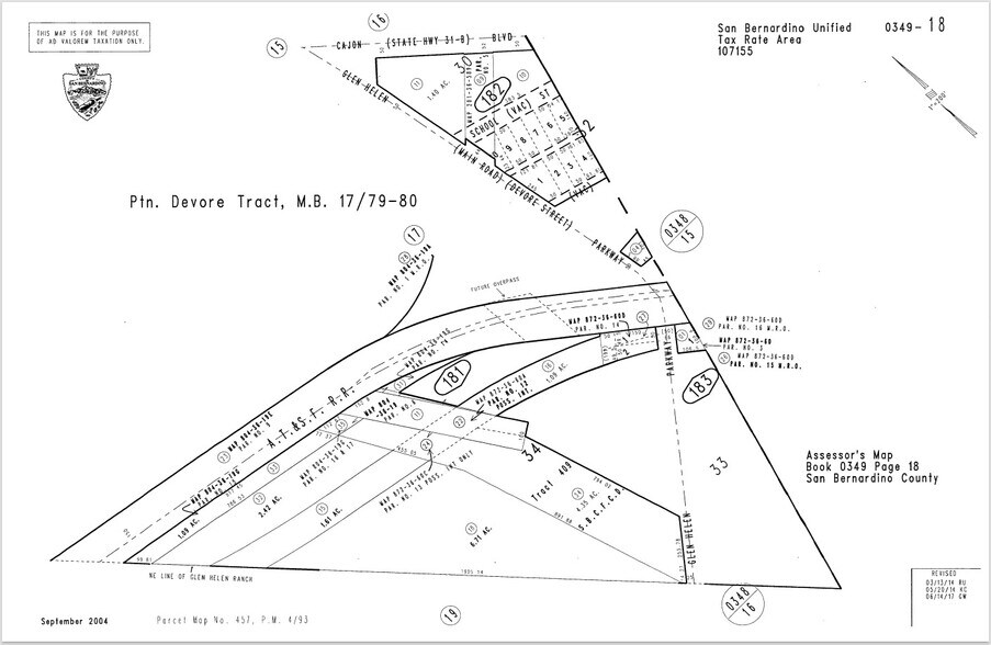 Primary Photo Of 18545 Cajon Blvd, San Bernardino Land For Sale