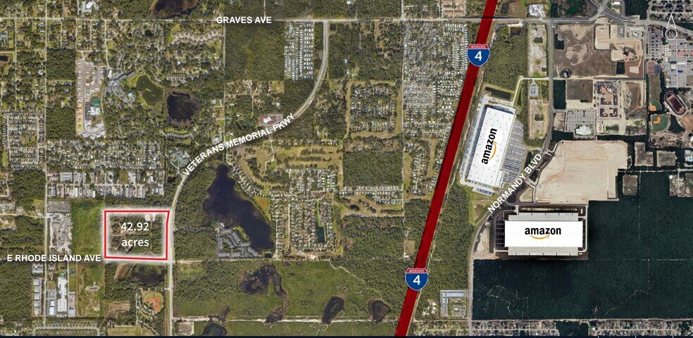 More Photos Of East Rhode Island Avenue @ Veterans Memorial Hwy, Orange City Land For Sale