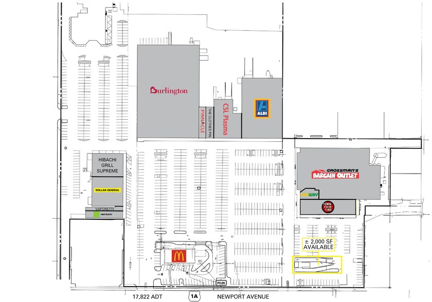 More Photos Of 40-100 Newport Ave, Rumford Unknown For Lease