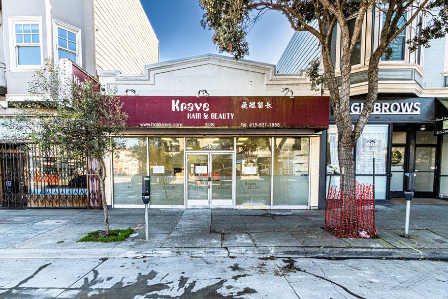 Primary Photo Of 5809 Geary Blvd, San Francisco Storefront For Lease