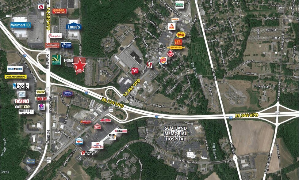 More Photos Of 321 Plaza Rd, Laurinburg Land For Sale