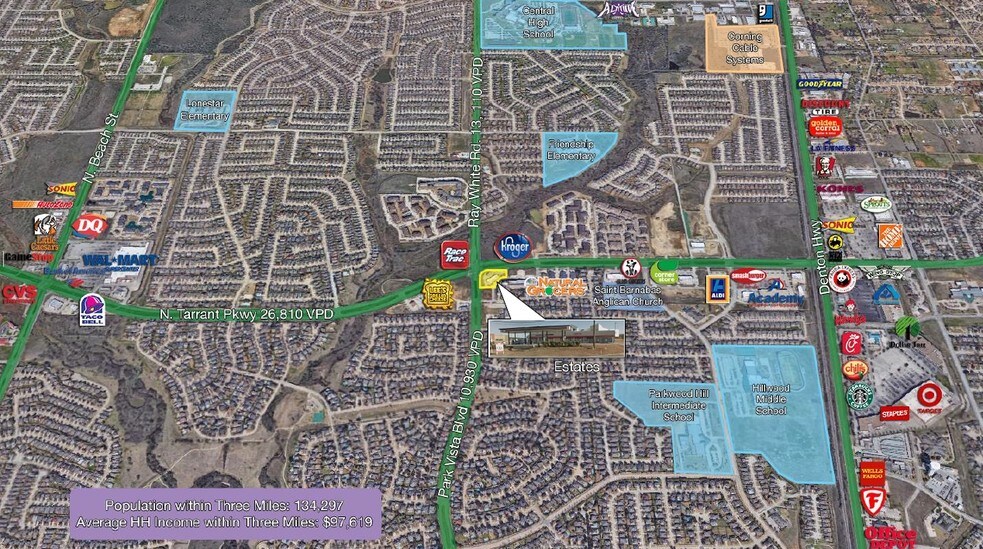 More Photos Of 5200 N Tarrant Pky, Fort Worth Freestanding For Lease