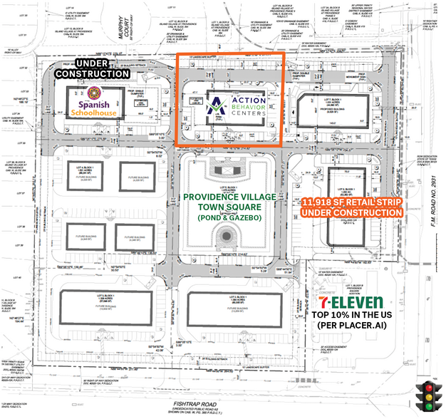 More Photos Of NWQ Main & Fishtrap Rd., Providence Village General Retail For Sale