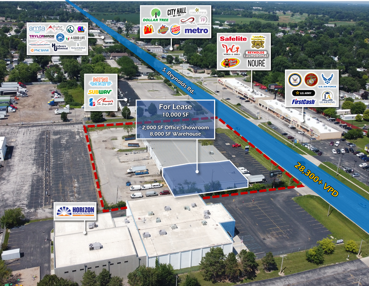 More Photos Of 562 S Reynolds Rd, Toledo Warehouse For Lease