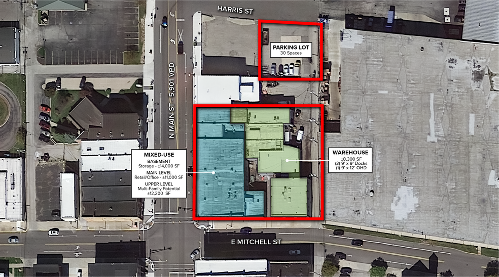 More Photos Of 116 N Main St, Kendallville Flex For Sale