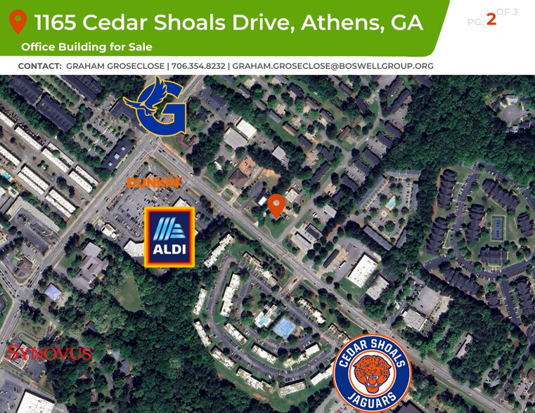 More Photos Of 1165 Cedar Shoals Dr, Athens Loft Creative Space For Sale