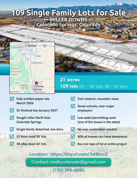 More Photos Of 7328 Cat Tail Creek Dr, Colorado Springs Land For Sale