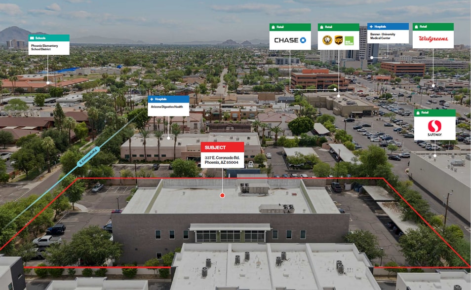 More Photos Of 337 E Coronado Rd, Phoenix Medical For Sale