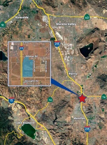 More Photos Of Ethanac Rd & I-215 Fwy, Perris Land For Sale
