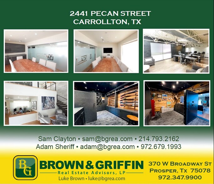 More Photos Of 2441 Pecan St, Carrollton Office For Lease