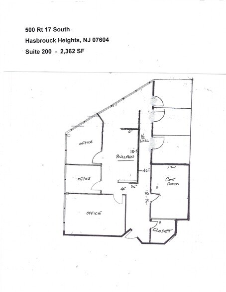 More Photos Of 500 State Rt 17, Hasbrouck Heights Office For Lease