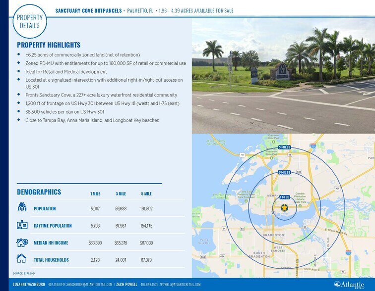 More Photos Of 620 Sanctuary Cove Way, Palmetto Land For Sale