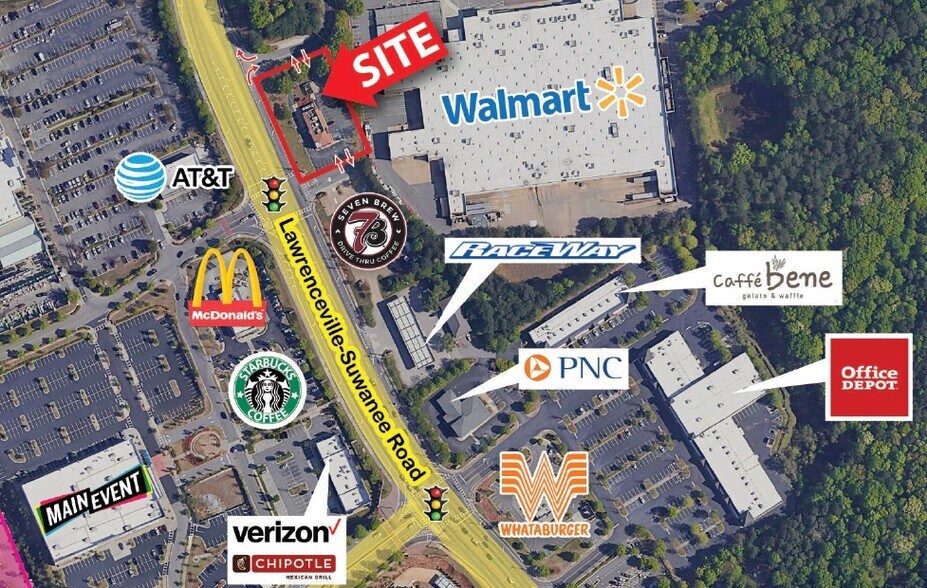 More Photos Of 3277 Lawrenceville Suwanee Rd, Suwanee Fast Food For Lease