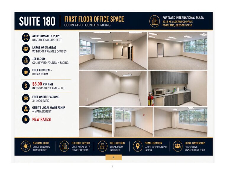 More Photos Of 8338 NE Alderwood Rd, Portland Loft Creative Space For Lease