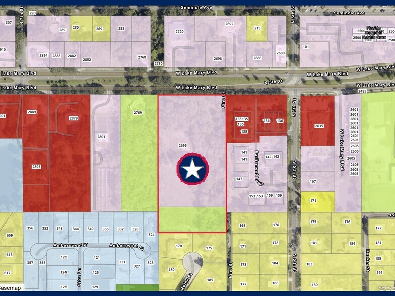 Primary Photo Of 2695 W Lake Mary Blvd, Lake Mary Land For Sale